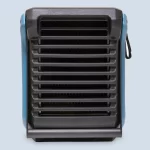 ecor pro 170lgr low grain refrigerant dehumidifier pump blue rear view