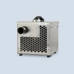 EPD30 DryFan Stainless Steel Dehumidifier - Back Right Angle View