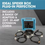 Puraero Power Distribution Box Extension Cord