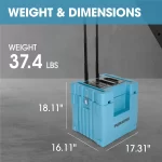 Puraero Power Distribution Box Dimensions