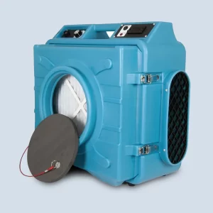 HEPA Air Scrubber with GFCI Outlets for Daisy Chain | 1/4 HP, 675 CFM, 2.2A | Water Damage Restoration